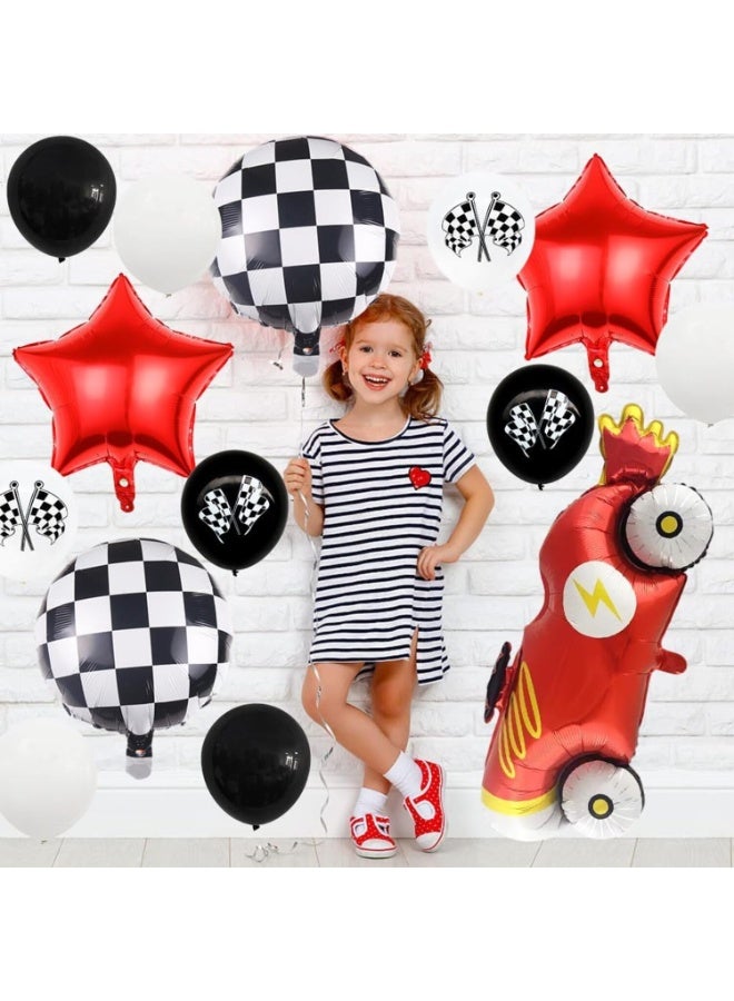 لينلي مجموعة بالونات سيارات السباق - Image 4